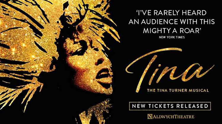 GET TICKETS FOR £12 TINA - THE TINA TURNER MUSICAL - The Golden Ticket Club
