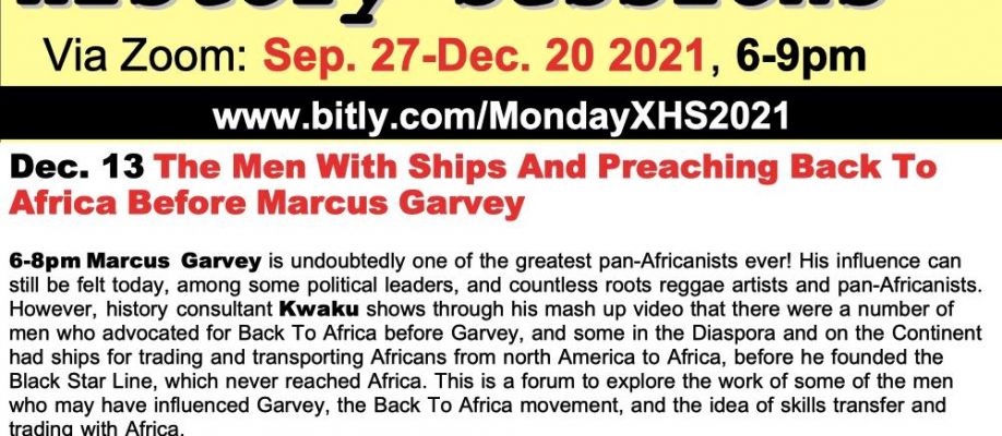 The Men With Ships And Preaching Back To Africa Before Marcus Garvey