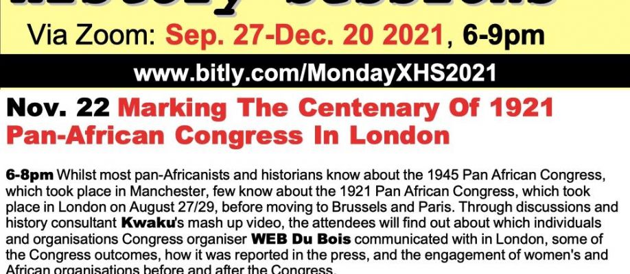 Marking The Centenary Of 1921 Pan-African Congress In London