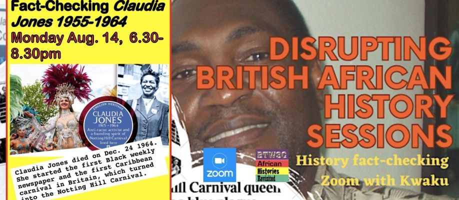 Disrupting British African History Sessions 3: Fact-Checking Claudia Jones